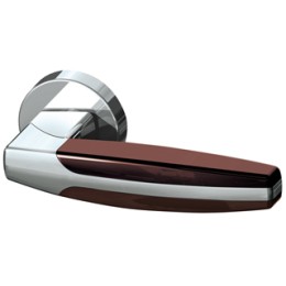 Ручка раздельная ARC URB2 CP/CP/Brown-16 Хром/хром/коричневый