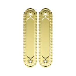 Ручка для раздвижных дверей SH010/CL GOLD-24 Золото 24К