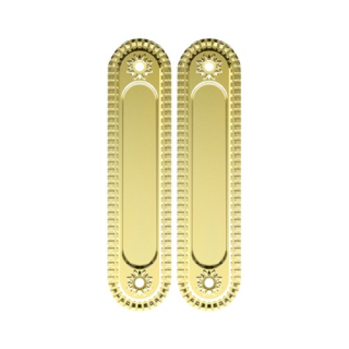 Ручка для раздвижных дверей SH010/CL GOLD-24 Золото 24К