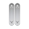Ручка для раздвижных дверей SH010/CL SILVER-925 Серебро 925