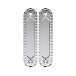 Ручка для раздвижных дверей SH010/CL SILVER-925 Серебро 925