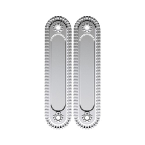 Ручка для раздвижных дверей SH010/CL SILVER-925 Серебро 925