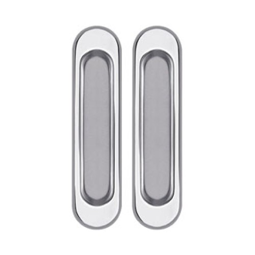 Ручки для  раздвижных дверей Soft LINE SL-010 CP