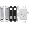 Защелка с ручками для раздвижных дверей Soft LINE SL-011 CP