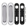 Ручки для  раздвижных дверей Soft LINE SL-010 CP