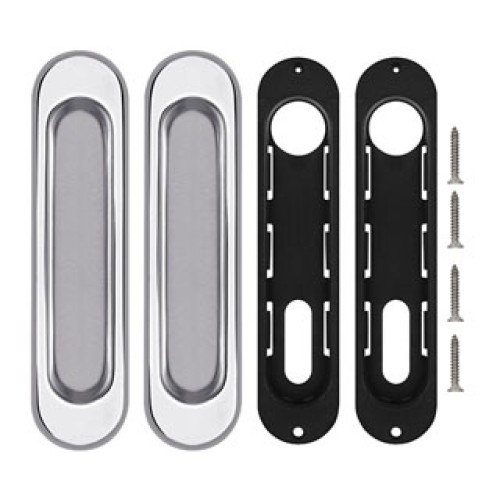 Ручки для  раздвижных дверей Soft LINE SL-010 CP