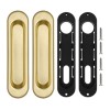 Ручки для  раздвижных дверей Soft LINE SL-010 SG