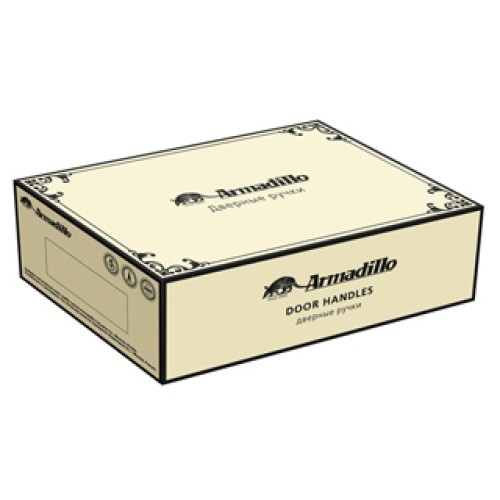 Ручка раздельная Silvia CL 1 SILVER-925/LWP-109 Серебро 925/беж фарфор