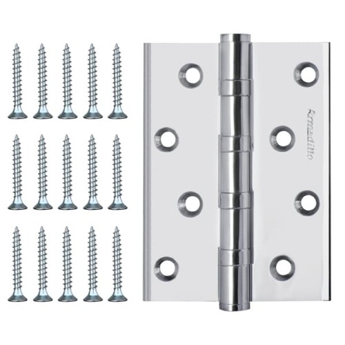 Петля Armadillo (Армадилло) универсальная IN4500UC-BL CP 100x75x3 INOX304 хром БЛИСТЕР