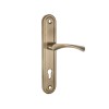 Ручка на планке HANDLE90.CRONA.04-85 (P90 8504 CRONA) AB бронза