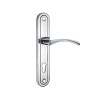 Ручка на планке HANDLE90.CRONA.04-85 (P90 8504 CRONA) CP хром
