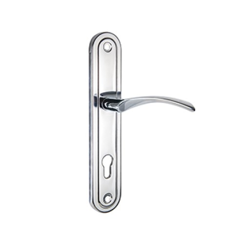 Ручка на планке HANDLE90.CRONA.04-85 (P90 8504 CRONA) CP хром