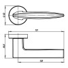 Ручка раздельная SQUID URB9 BL-26 Черный