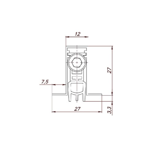 Автоматический порог EASY BLOCK F/820