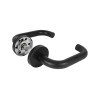 Ручка раздельная R.DSS201-0203/19 (DSS-0203/19) INOX 201 black