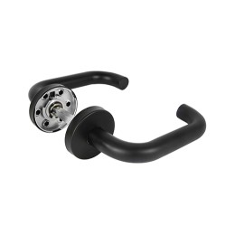 Ручка раздельная R.DSS201-0203/19 (DSS-0203/19) INOX 201 black