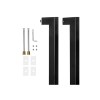 Ручка-скоба PULL.PH38/1500.26 INOX 304 (PH-26-38/1500-INOX) BLACK