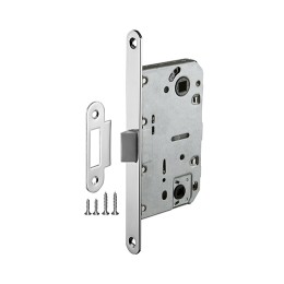 Защелка врезная PLASTLP96WC-50 CP хром