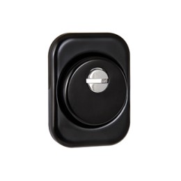 Броненакладка DEF  4286 SQ XL квадрат (черный) BL-24