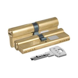 Цилиндровый механизм 164 BN/100 (45+10+45) mm латунь 5 кл.
