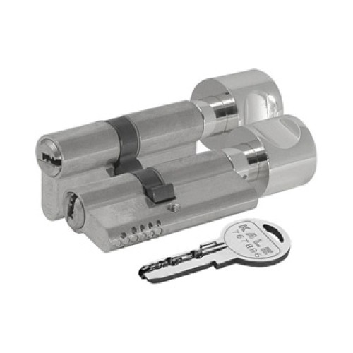 Цилиндровый механизм с вертушкой 164 OBS SCE/80 (35+10+35) mm никель 5 кл.