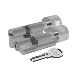 Цилиндровый механизм с вертушкой 164 OBS SCE/80 (30+10+40) mm никель 5 кл.