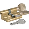 Цилиндровый механизм с вертушкой 164 SM/70 (30+10+30) mm латунь 5 кл.
