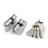 Цилиндровый механизм R600/90 mm-BL (50+10+30) CP хром 5 кл. БЛИСТЕР