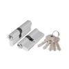 Цилиндровый механизм AZ100/80 mm (30+10+40) CP хром 5 кл.