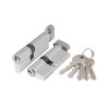 Цилиндровый механизм  с вертушкой AX102/80 mm (30+10+40) CP хром 5 кл.