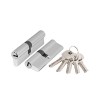 Цилиндровый механизм  AX200/60 mm (25+10+25) CP хром 5 кл.