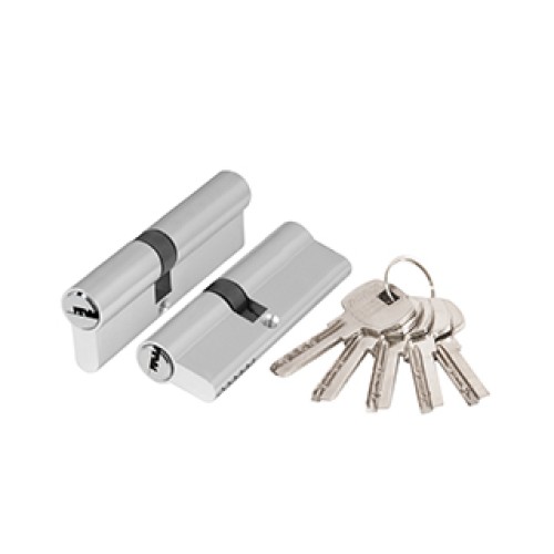 Цилиндровый механизм  AX200/60 mm (25+10+25) CP хром 5 кл.