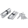 Цилиндровый механизм Fuaro (Фуаро) 200 ZA 80 mm (30+10+40) CP хром 5 кл.