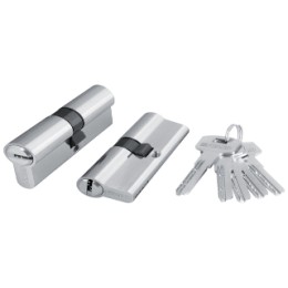 Цилиндровый механизм Fuaro (Фуаро) 200 ZA 80 mm (30+10+40) CP хром 5 кл.