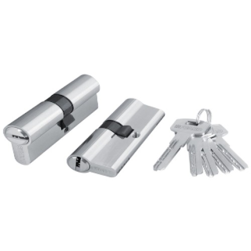 Цилиндровый механизм Fuaro (Фуаро) 200 ZA 80 mm (30+10+40) CP хром 5 кл.