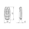 Брелок управления RC.RT01.04 BL Черный