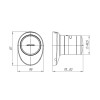 Электронный замок ROTATOR EL. RT01.01 BL Черный
