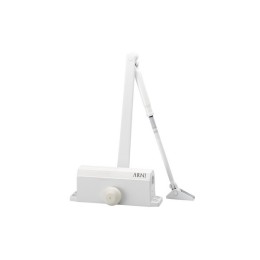 Доводчик дверной TK-P006 45-60кг для дверей 600-900мм white (белый) Arni