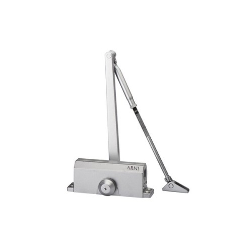 Доводчик дверной TK-P004 25-45кг для дверей 500-800мм silver (серебро) Arni
