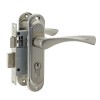 Замок врезной 0823/60 матовый никель (SN) LOCKit