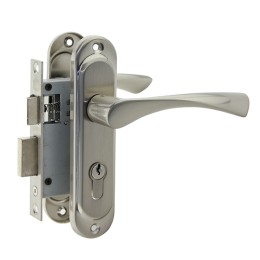 Замок врезной 0823/60 матовый никель (SN) LOCKit