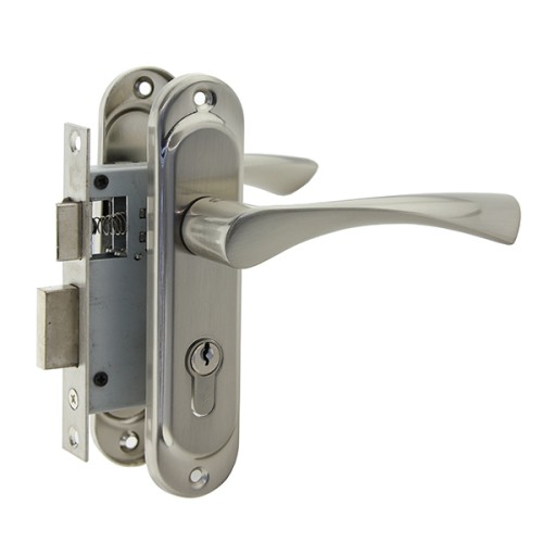 Замок врезной 0823/60 матовый никель (SN) LOCKit
