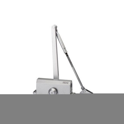 Доводчик дверной TK-P006 45-60кг для дверей 600-900мм silver (серебро) Arni