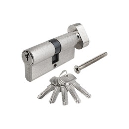 Цилиндровый механизм 80 (35C/45) с вертушком никель Arni
