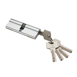 Цилиндровый механизм AL 90 (45/45) никель (N) Lockit