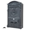 Ящик почтовый №4010В зеленая патина Аллюр