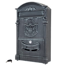 Ящик почтовый №4010В зеленая патина Аллюр