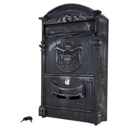 Ящик почтовый №4010В старое серебро Аллюр