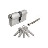 Цилиндровый механизм M80 (35/45) никель Arni