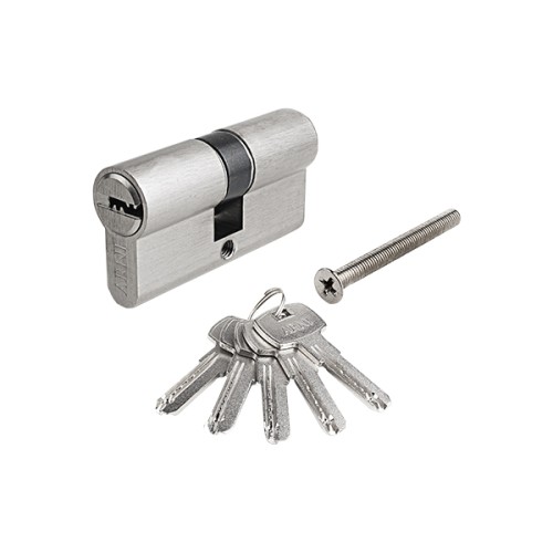 Цилиндровый механизм M80 (35/45) никель Arni